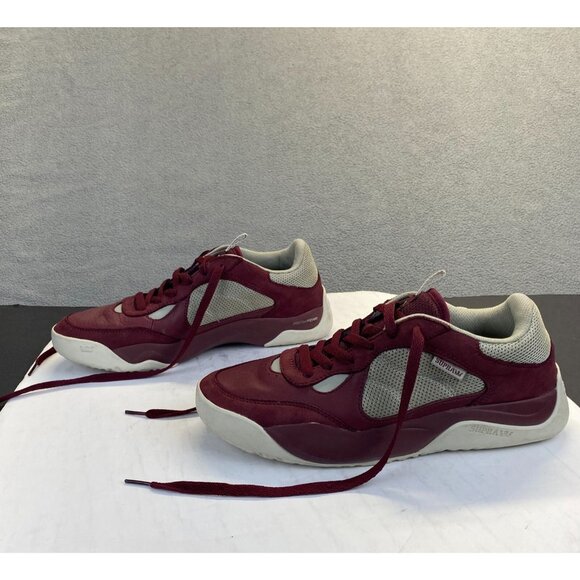 Supra Pecos Sneakers Skateboarding Shoes Marroon  Mens Size 9.5,Athletic - Picture 2 of 16